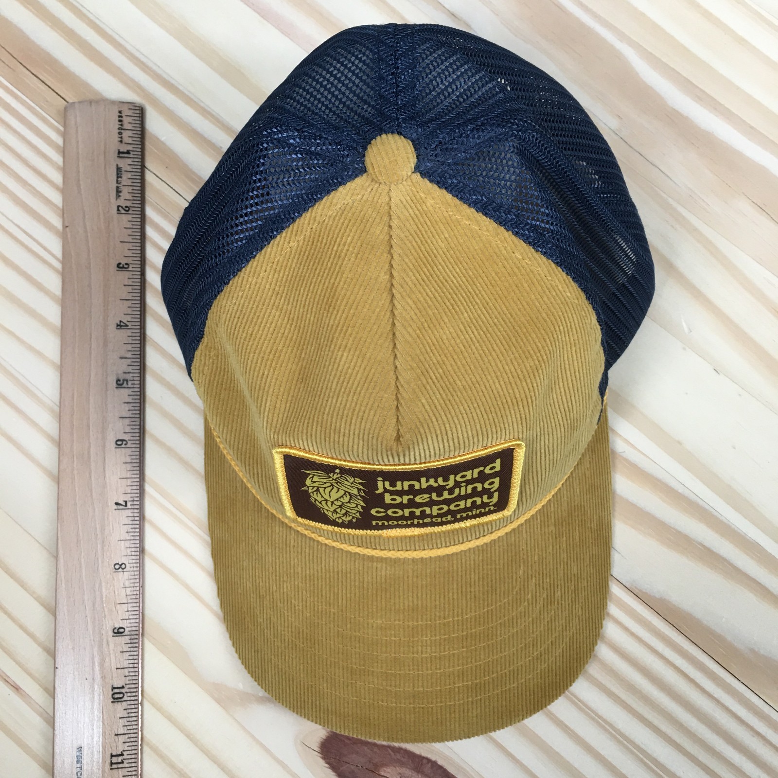 Junkyard Brewing Company Richardson Outdoor Rope Hat Unisex One Size Brown image 4