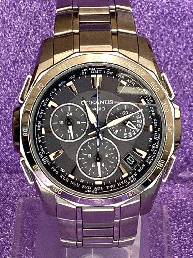 Casio OCW S1000 Oceanus Watch Timepiece Luxury Solar Radio