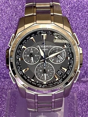 Casio OCW S1000 Oceanus Watch Timepiece Luxury Solar Radio