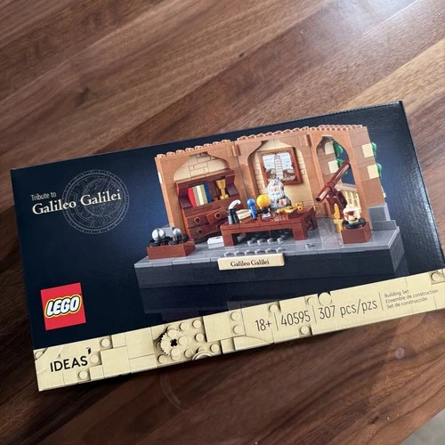 LEGO Ideas Tribute to Galileo Galilei 40595 Complete Set 307 Pieces 18+ Sealed.