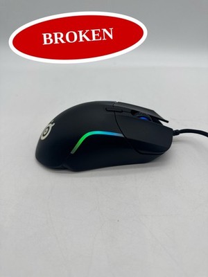 (BROKEN) SteelSeries Rival 5 Wired Gaming Mouse PrismSync RGB 9 Buttons Optical