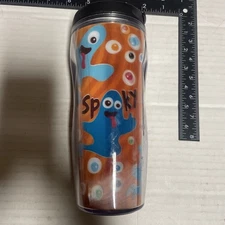 Starbucks 2004 Holographic Spooky Ghost Tumbler Mug Cup 16oz 1352