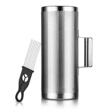 Metal Guiro 12"x 5" Stainless Steel with Scraper Latin Percussion InstrumentBy 