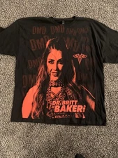 New Dr. Britt Baker DMD AEW Pro Wrestling Crate T-Shirt 4XL XXXXL AOP