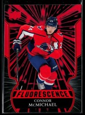2020-21 Upper Deck Fluorescence Red Connor McMichael #F-5