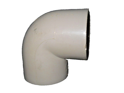 New Durapipe ABS Imperial 2'' Socket 90° Elbow Fitting, Class E, 01115107