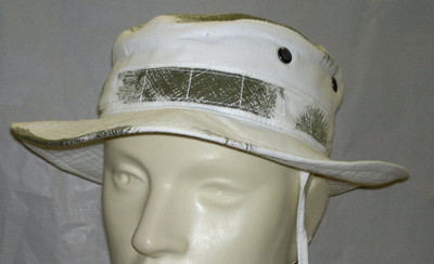 snow camo boonie hat
