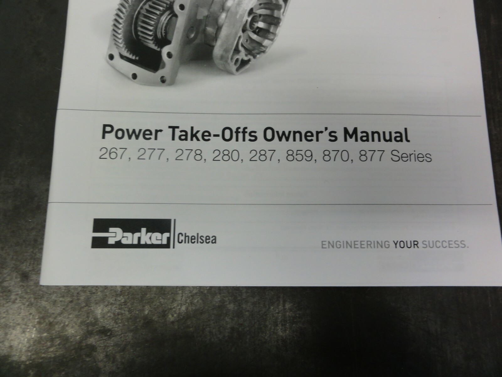 Chelsea 267 277 278 280 287 859 870 877 Power TakeOffs Owner's Manual