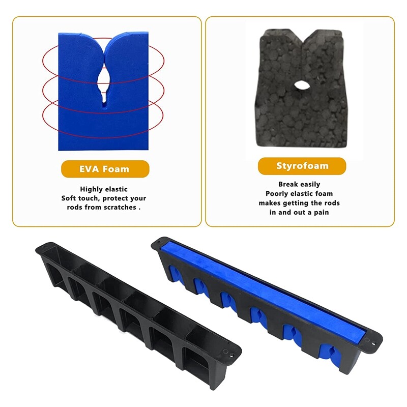5 Stück Angelruten Auflageköpfe Silikon - Rutenhalter Für Meeresangeln