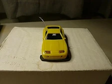 NEW TYCO TCR SLOT LESS WIDE PAN CHASSIS NISSAN 300-ZX IN YELLOW 1/64 SCALE NEW