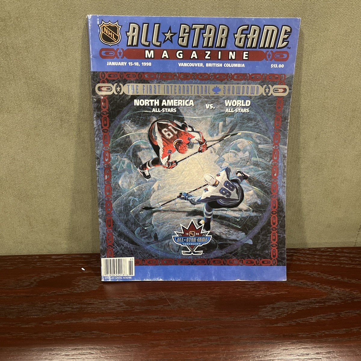 1998 NHL All Star Game Program
