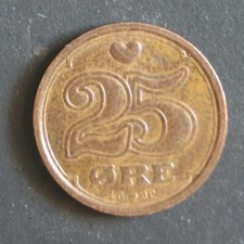 1998 25 Ore Coin Denmark - 03462