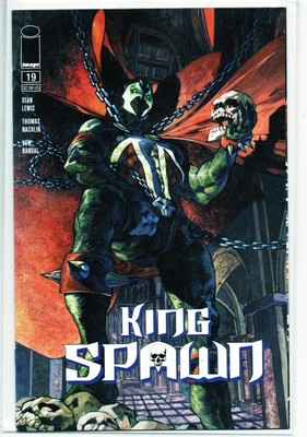 Image King Spawn 19 Comic hochwertige NM 9.2 2022 Tasche Board Hot Lewis Nacklik
