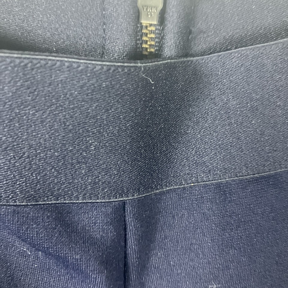 J Crew Women’s 4 S Short Pant Pixie Pants Navy Blue Ankle Elastic Waist