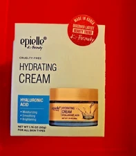 EPIELLE HYDRATING CREAM HYALURONIC ACID MOISTURIZING,SMOOTHING & BRIGHTENING