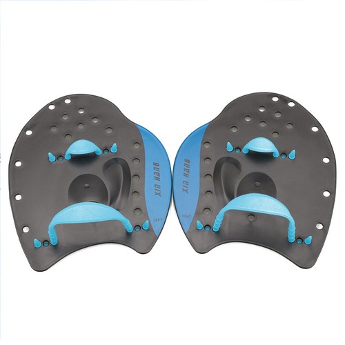 Pagaie per nuoto Pinne Pinne Nuoto Sport acquatici Guanti palmati a mano (Blu S) - Foto 2 di 7