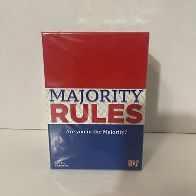 Majority Rules Card Game - NEW IN PLASTIC