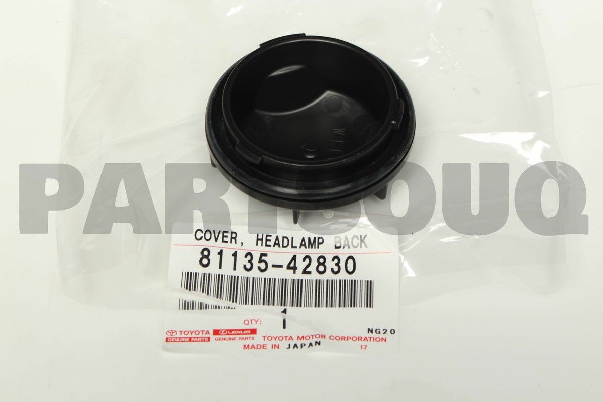 8113542830 Genuine Toyota COVER, HEADLAMP BACK 81135-42830 | eBay