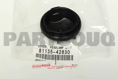 8113542830 Genuine Toyota COVER, HEADLAMP BACK 81135-42830 | eBay