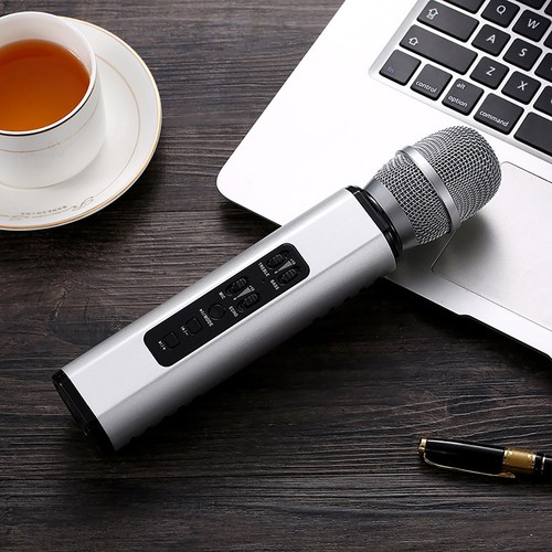 K6 Audio Microphone Dynamic Widely Compatible Bluetooth-compatible 5.0 Handheld - Afbeelding 6 van 15