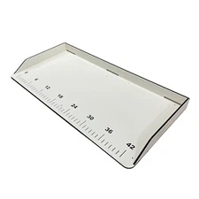 Fillet Table with Engraved Ruler / 48 x 23 Fish Cleaning Table / 4 Foot Wide