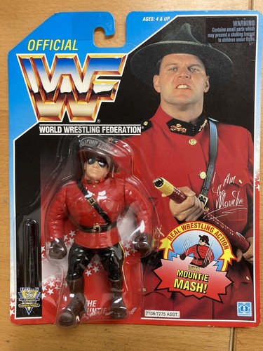 WWF HASBRO THE MOUNTIE, MOC, WWE, Read full descri...