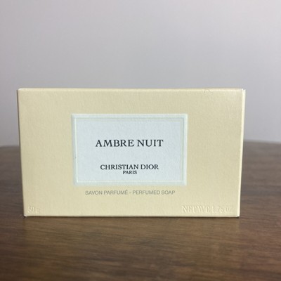 dior ambre nuit soap