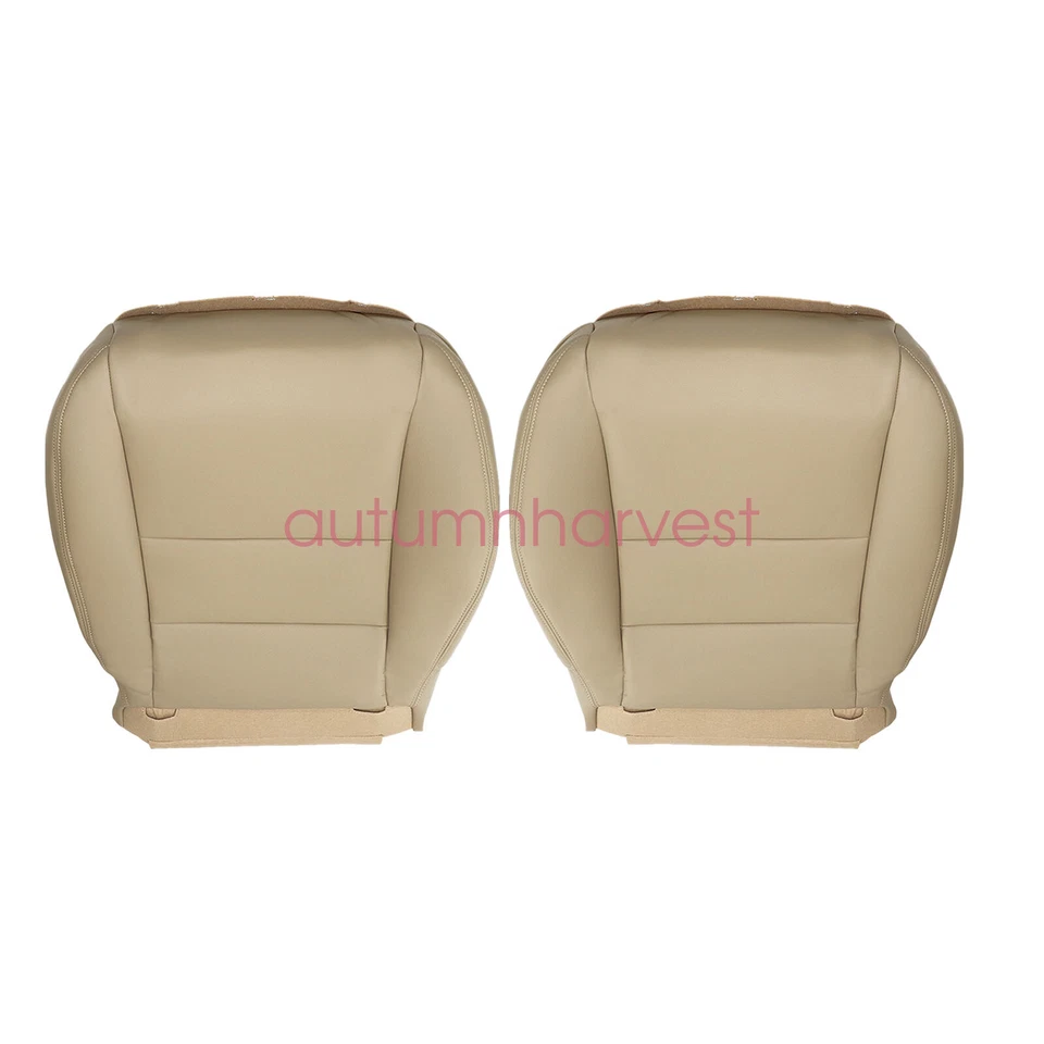 Cubierta de asiento de conductor y pasajero bronceada para Honda Accord 2003 2004 2005 2006 2007 Foto 4 de 4