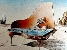 Salvador Dalì Lithograph COA Original Signed Numbered In Pencil [DALI 275 EX]