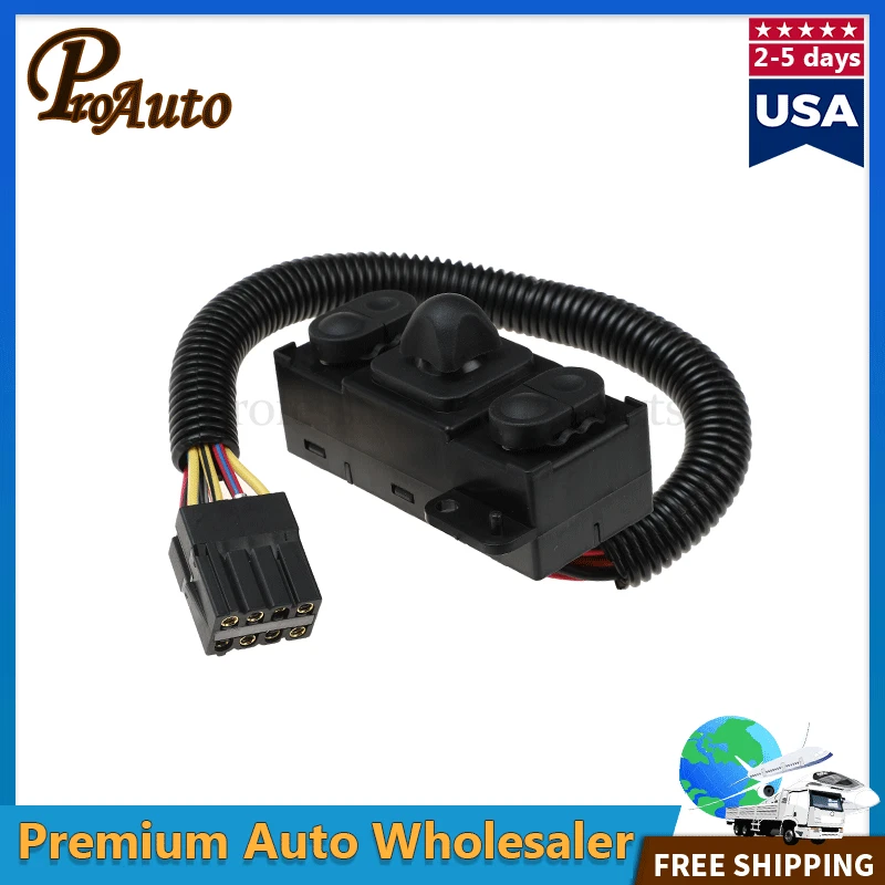 Interruptor de asiento eléctrico izquierdo para Ford F250 F350 Super Duty F65Z14A701AA F3UZ14A701A Foto 3 de 4