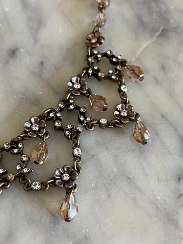 NEW Sweet Romance Vintage Regency Victorian Style Statement Collar Necklace WOW! - Picture 5 of 10