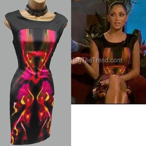 karen millen kaleidoscope dress