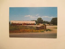 Fort Collins Colorado Postcard Ladd's Covered Wagon CO