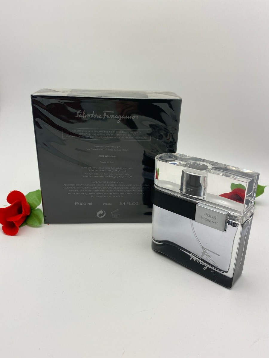 F BY FERRAGAMO BLACK EAU DE TOILETTE 3.4 | eBay
