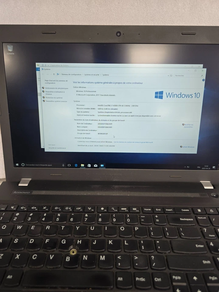 Lenovo ThinkPad E560 i7-6500U 2.5GHz 4GB W10 Laptop Notebook PC READ - Image 2 of 4