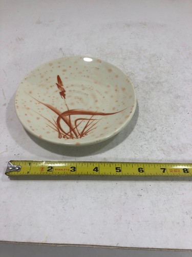 8x Japanese Style Chinese Melamine small round 6 inches dish Grain design - 第 1/3 張圖片