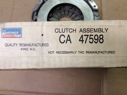 The Hastings Company 47598 Remanufactured Clutch Pressure Plate Only - Picture 2 of 8