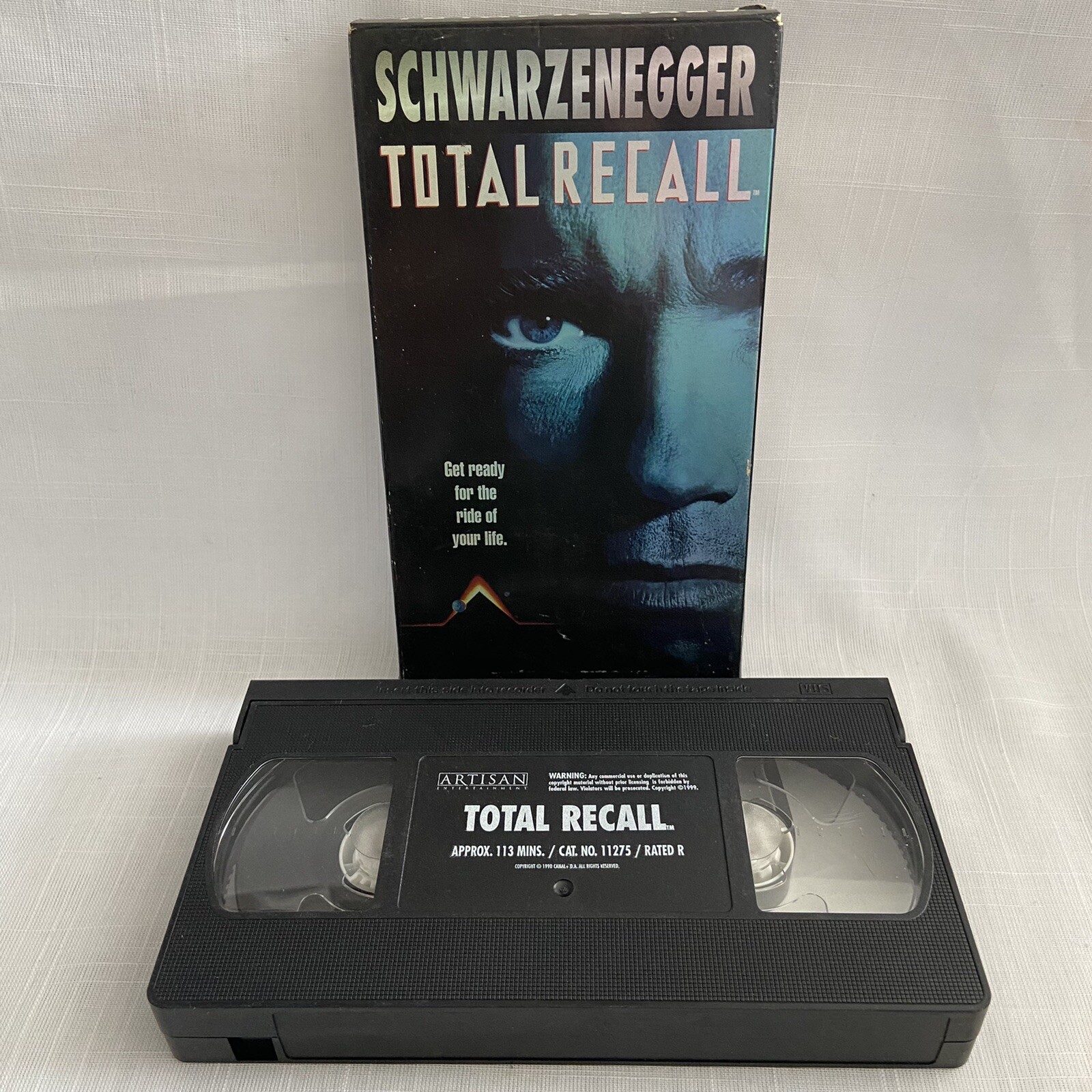 Total Recall (VHS, 1999) Arnold Schwarzenegger 12236112754 eBay
