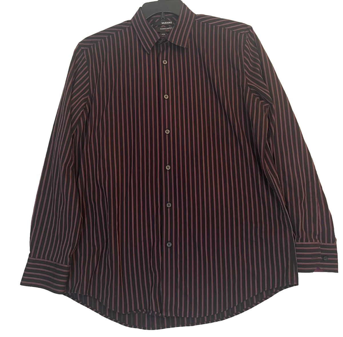 murano dress shirts MURANO Blue Liquid Cotton Dress Shirt