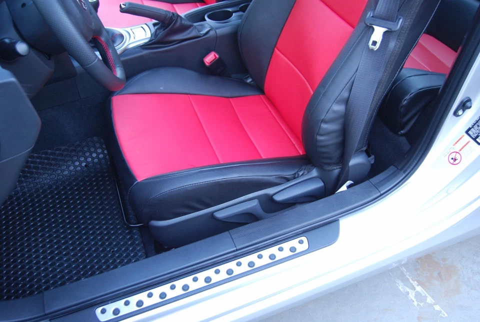 FUNDAS DE ASIENTO IGGEE S. CUERO AJUSTE PERSONALIZADO PARA SCION FR-S BRZ 86 2013-2020 13 COLORES Foto 2 de 4