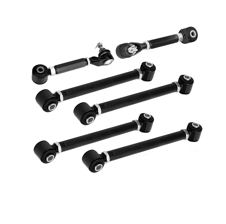 6pcs Rear Upper+Lower Control Camber Arms for 2003-2006 2007 Honda Accord Foto 3 de 4