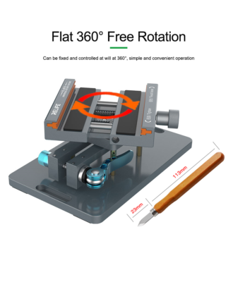Phone Fixture 360° Rotating Frame Back Cover Removal Disassembling