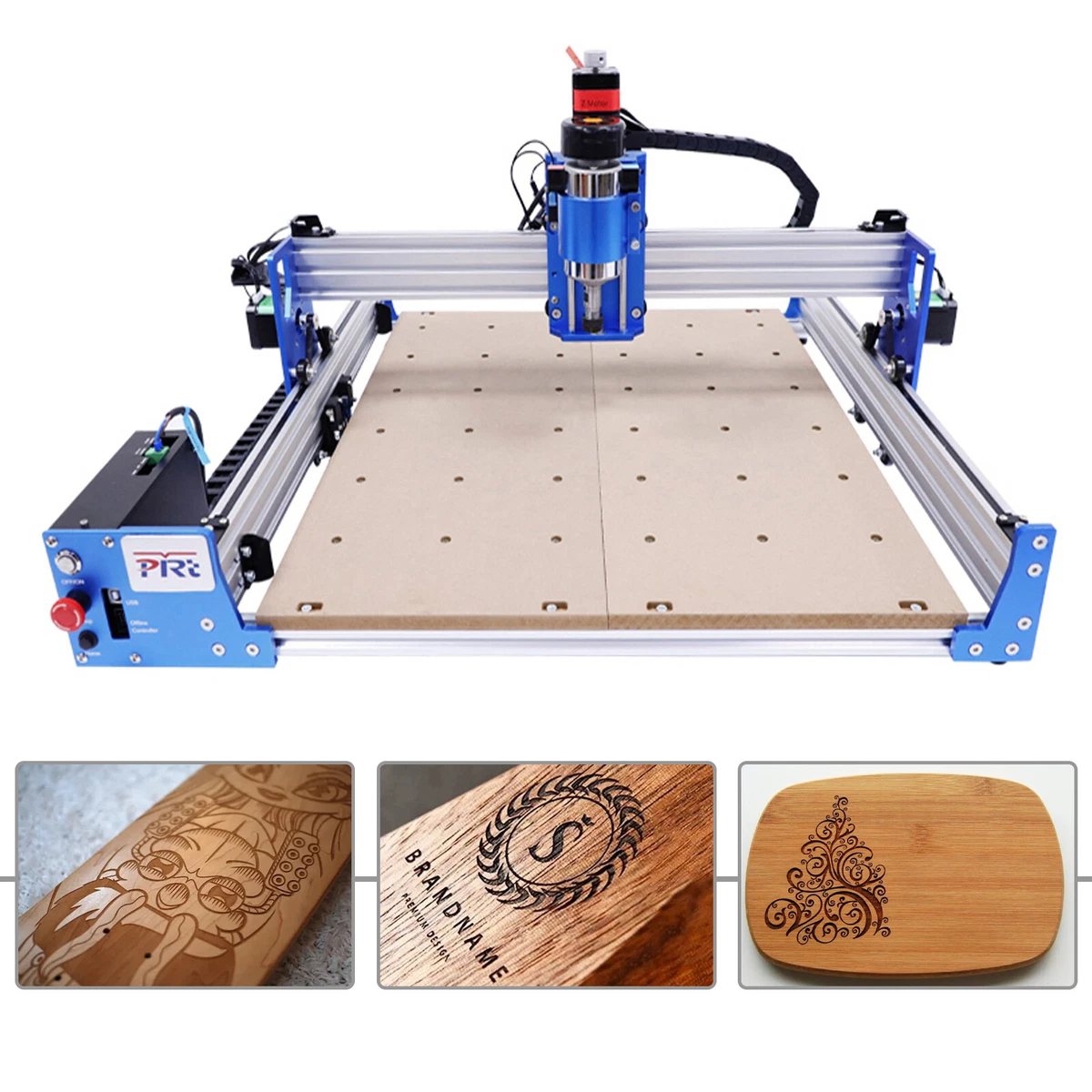 Desktop CNC 4040 Router Engraving Engraver Machine Wood Mill