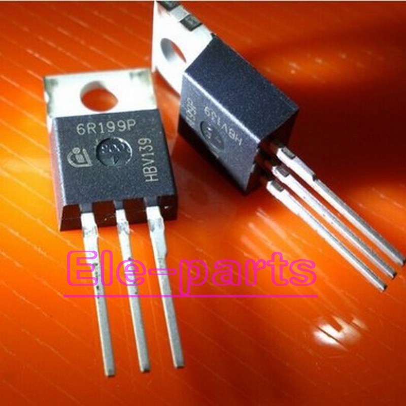 5 PZ IPP60R199CP TO-220 IPP60R199 6R199P Transistor Di Potenza