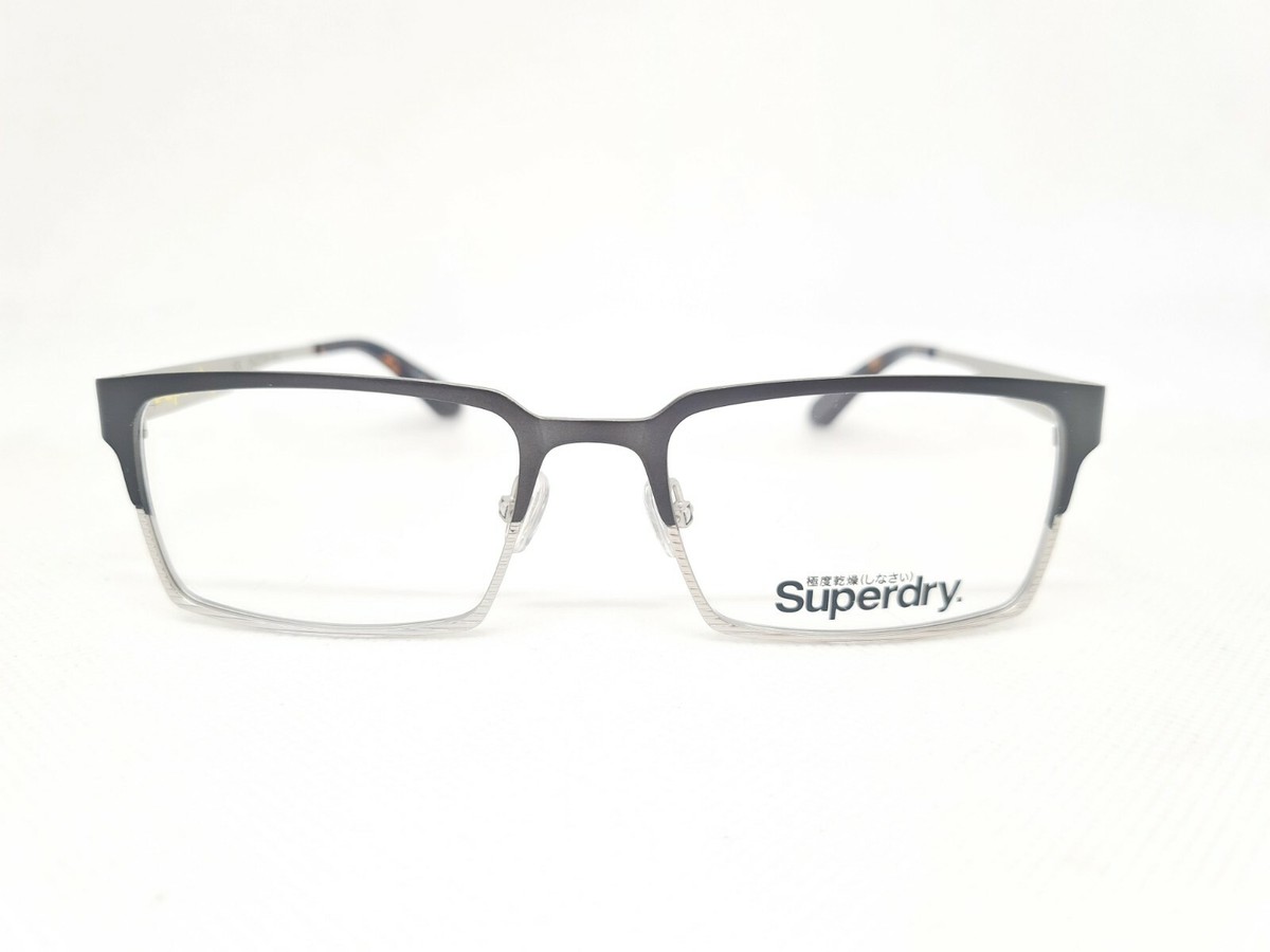 Superdry Clint 005 Men's Metal Full Rim Eyeglasses Frames New Ex