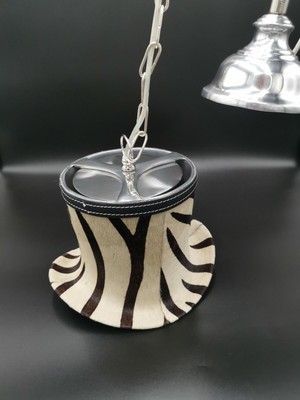 Zebra print Hat Ceiling Light statement 