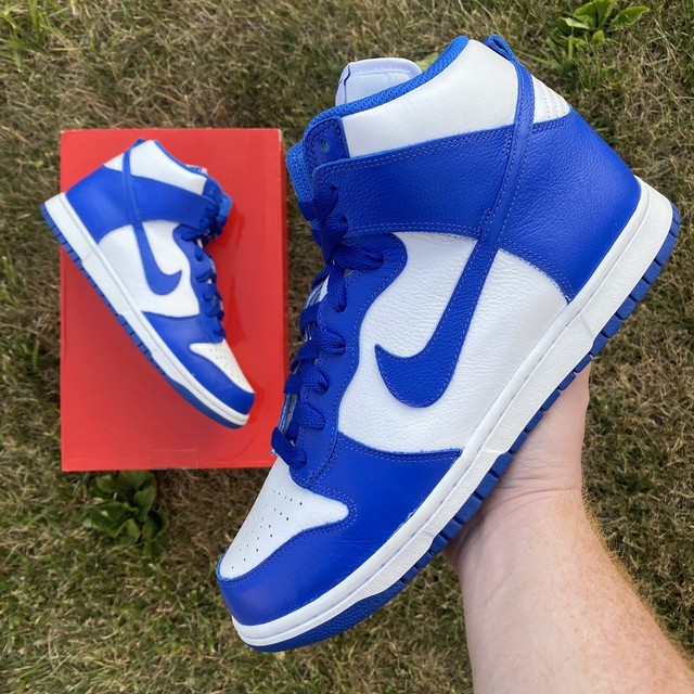 Nike Dunk High Retro QS Kentucky (2016) VNDS Us 11.5 | eBay