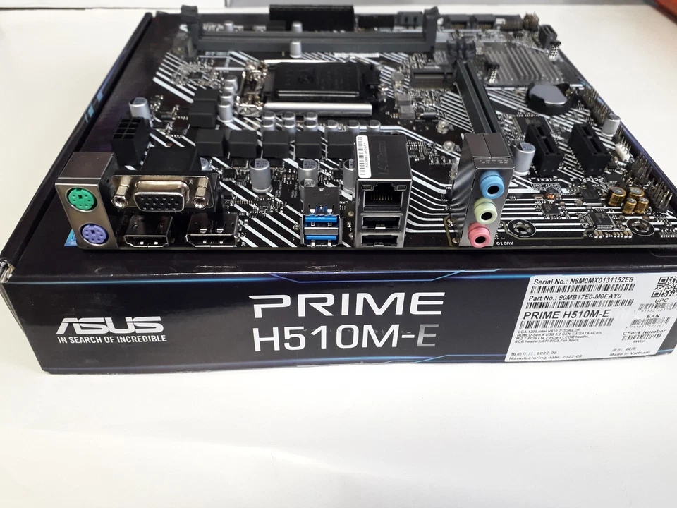 PLACA BASE ASUS H510M-E (FALLA 1 USB 3.0) - Imagen 2 de 3
