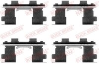 Quick Brake 109-1253 ZubehöRsatz, Scheibenbremsbelag FüR Nissan, Suzuki