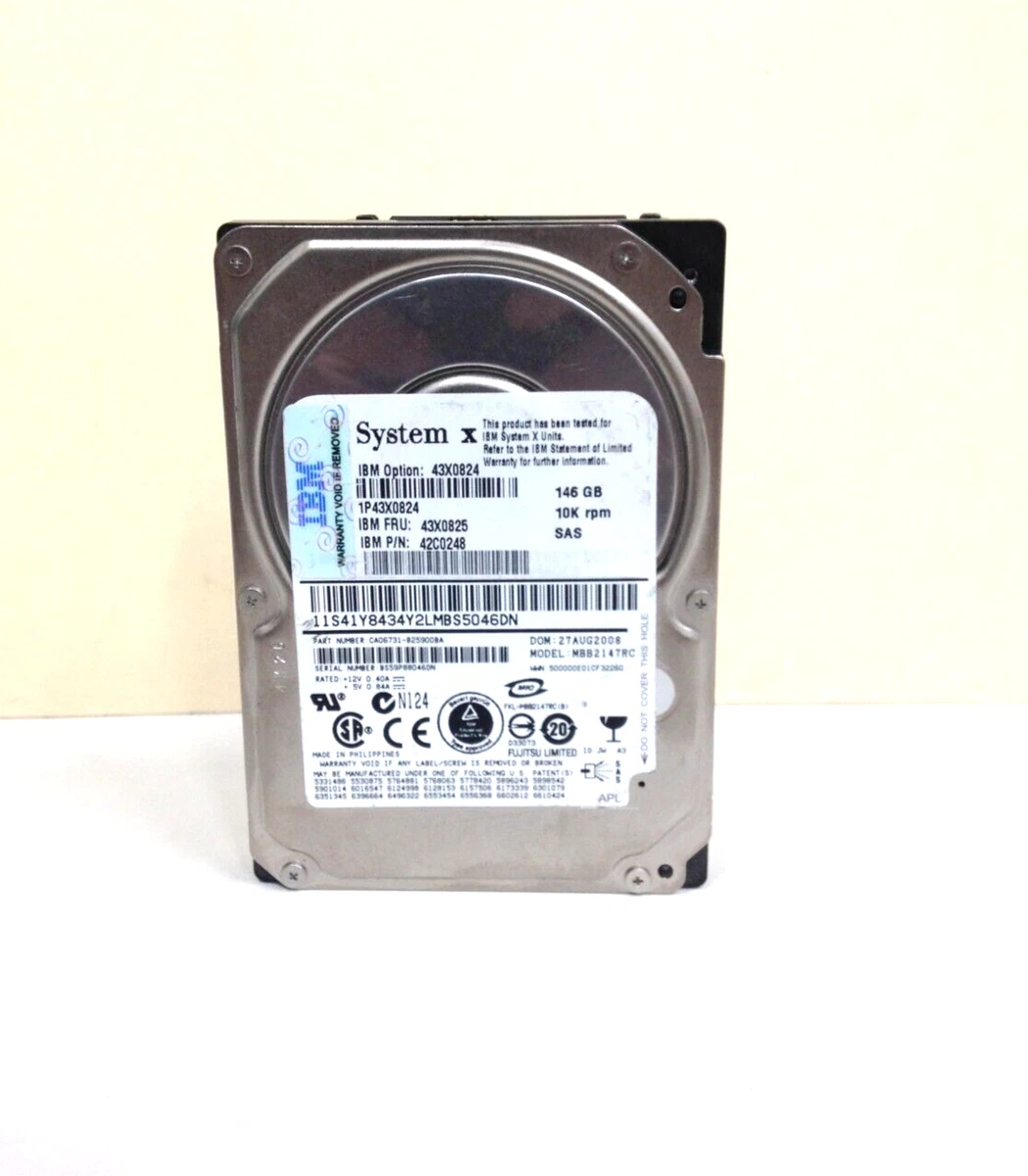 Preços baixos em Unidades de disco rígido interno IBM Sas de 146